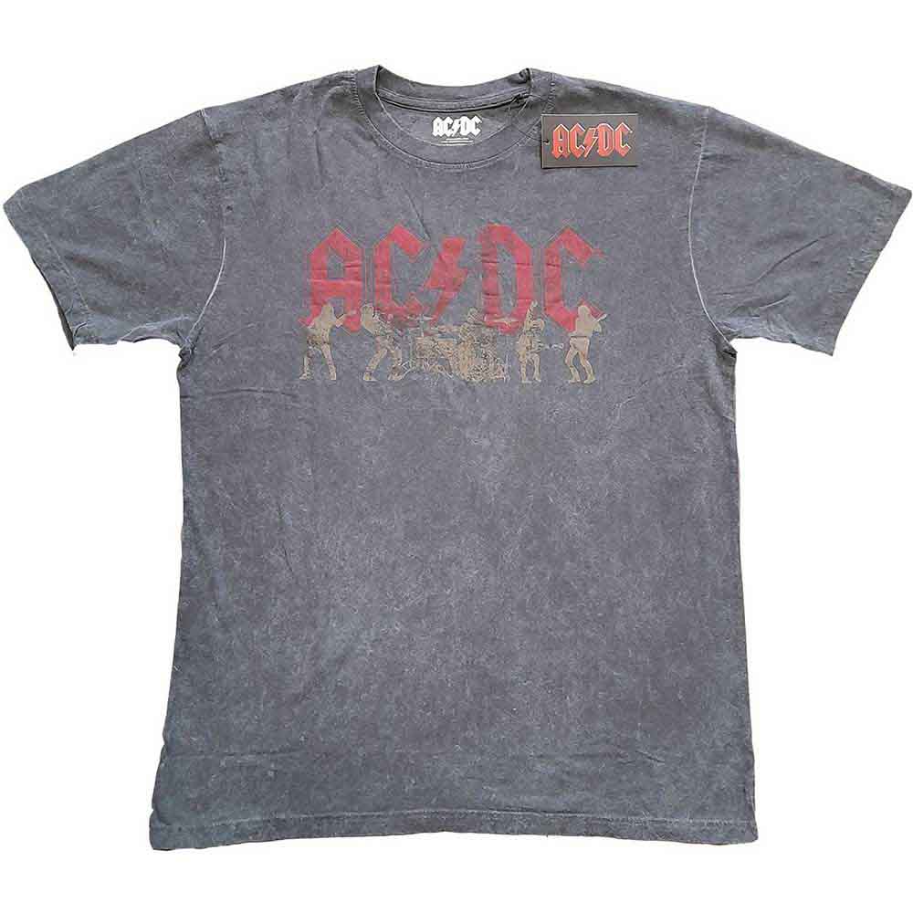 AC/DC - VINTAGE SILHOUETTES - T-Shirt Grey