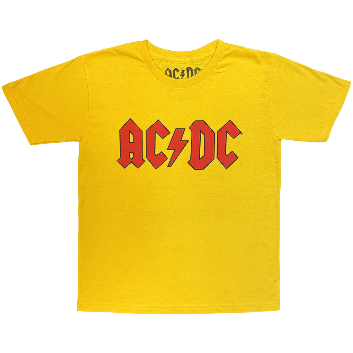 AC/DC - LOGO - Kids T-Shirt Yellow
