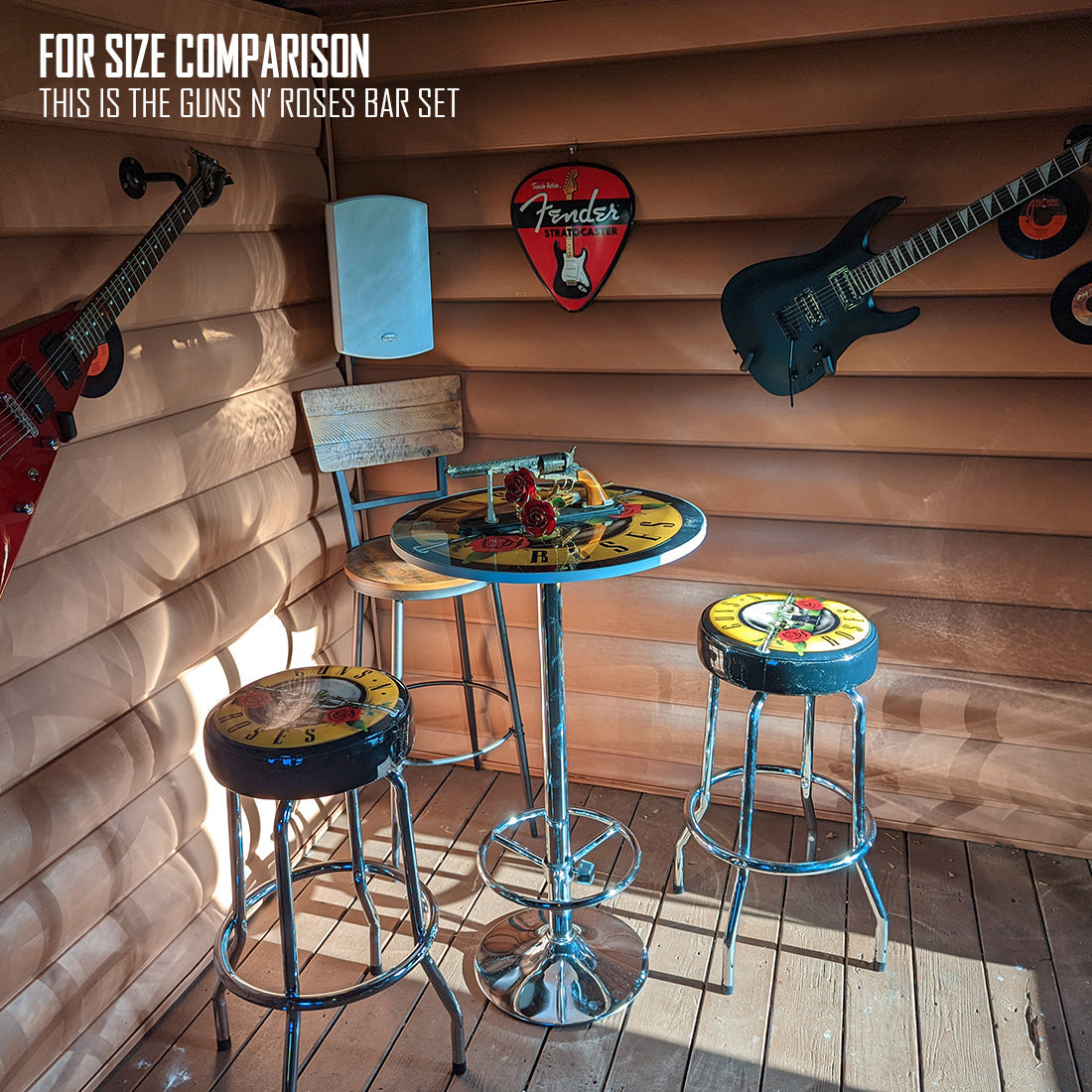 Rocksax AC/DC Bar Set - Logo