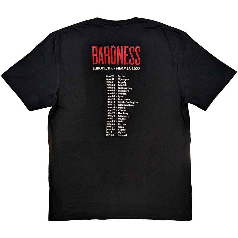 BARONESS - RAZOR BLOOM - T-Shirt Black