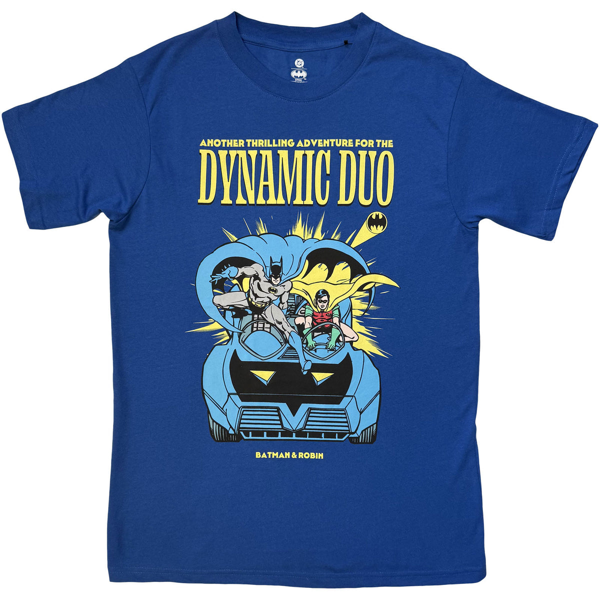 DC COMICS - BATMAN & ROBIN DYNAMIC DUO - T-Shirt Blue