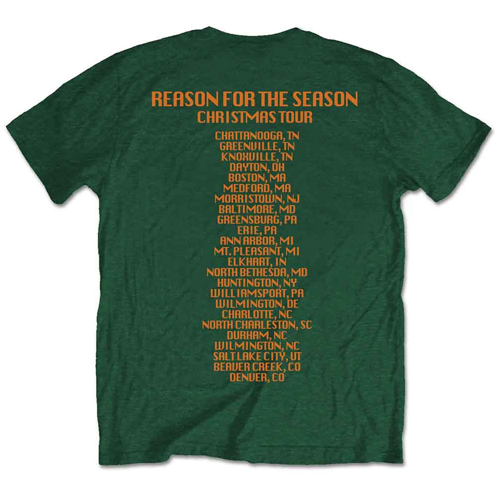 THE BEACH BOYS - XMAS ALBUM - T-Shirt Green