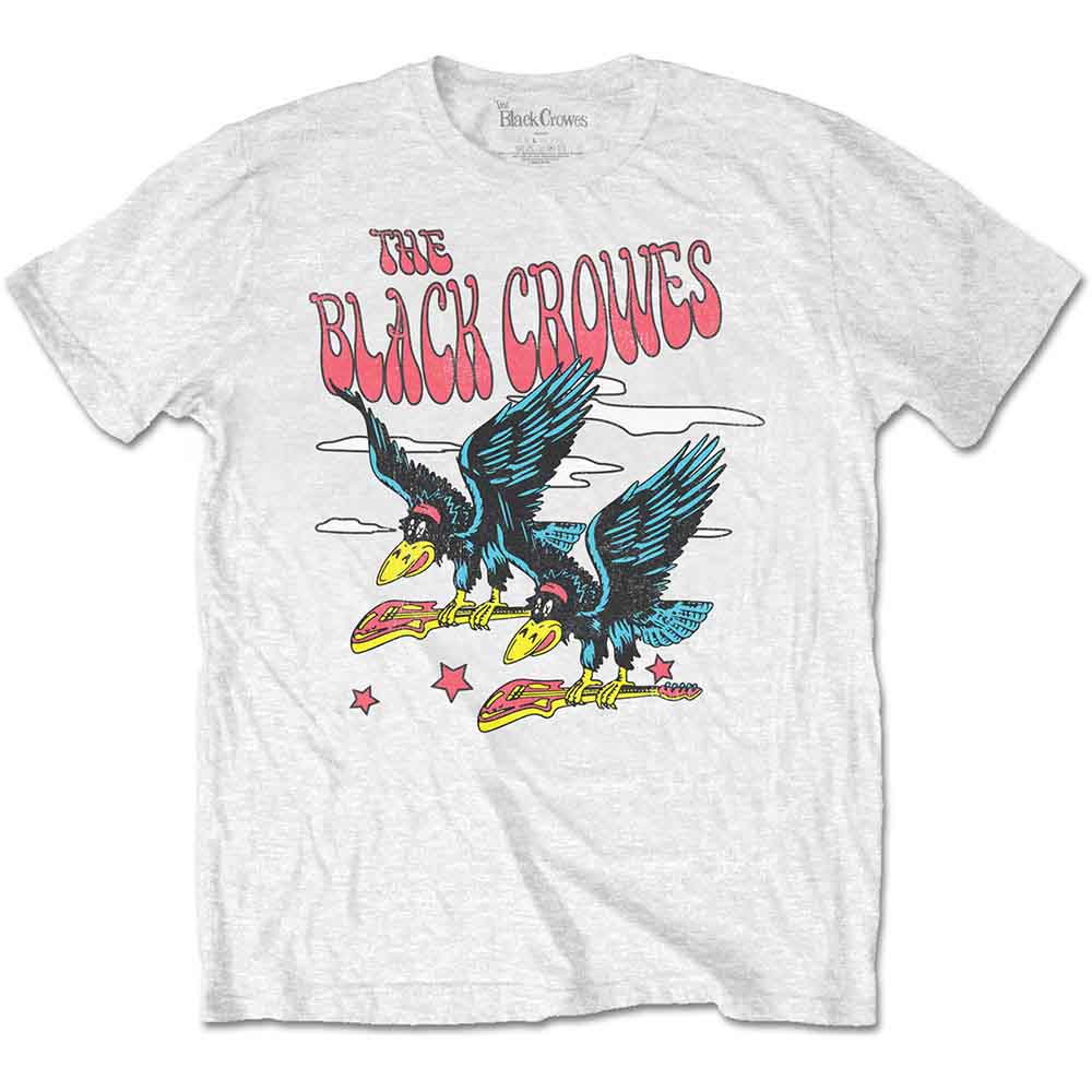 THE BLACK CROWES - FLYING CROWES - T-Shirt White