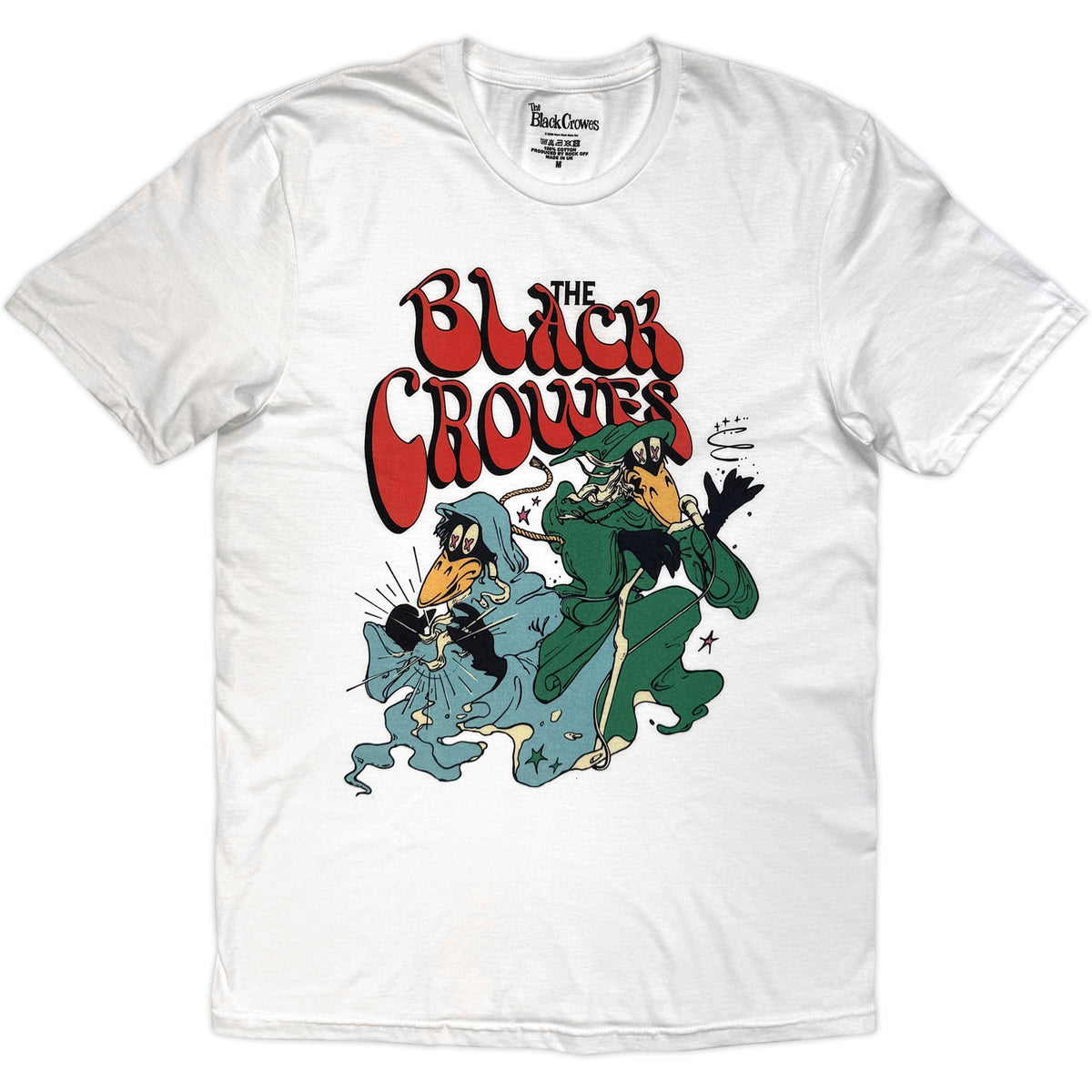 THE BLACK CROWES - WIZARD CLOAKS - T-Shirt White