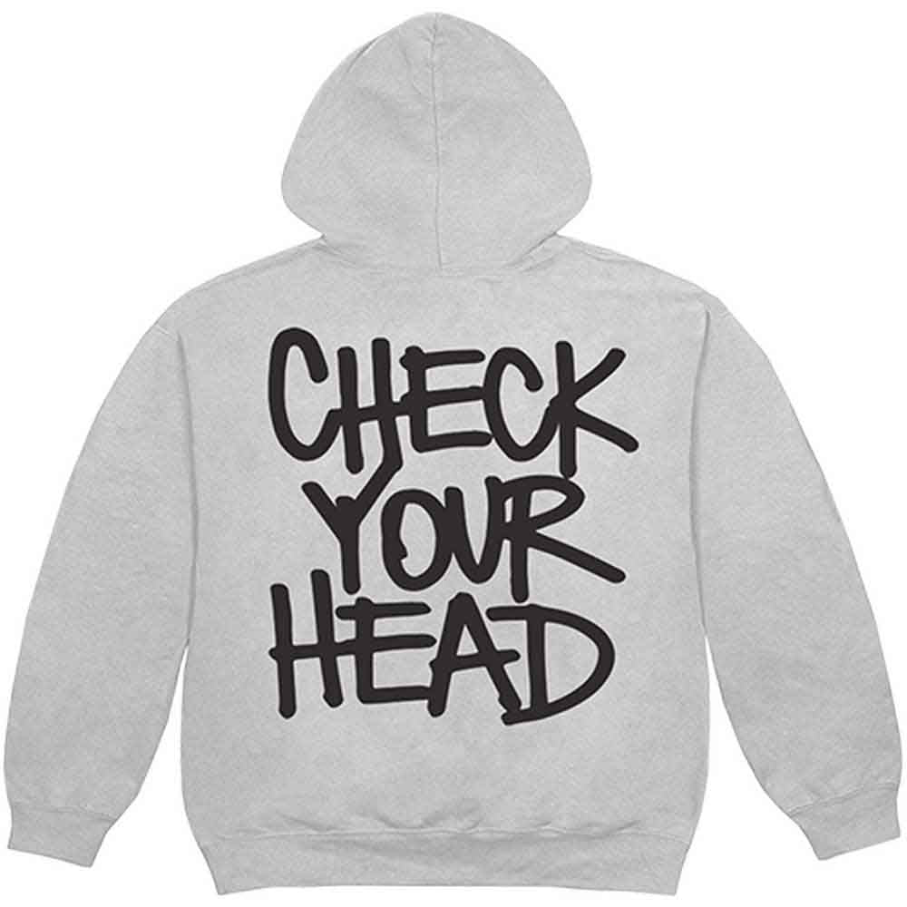 THE BEASTIE BOYS - CHECK YOUR HEAD - Pullover Hoodie Grey