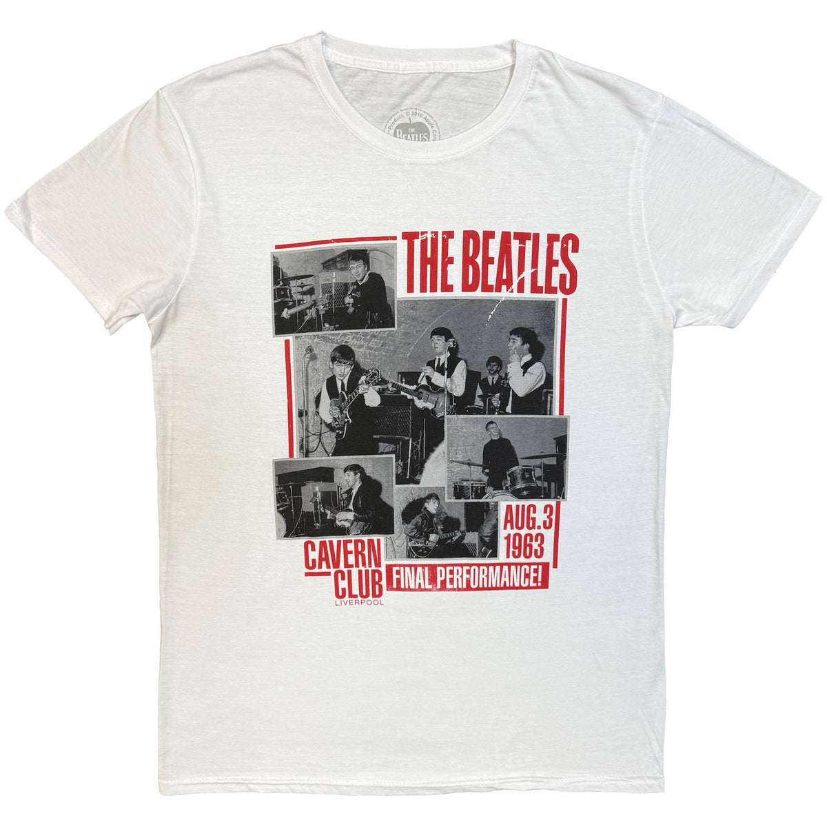 THE BEATLES - FINAL PERFORMANCE - T-Shirt White