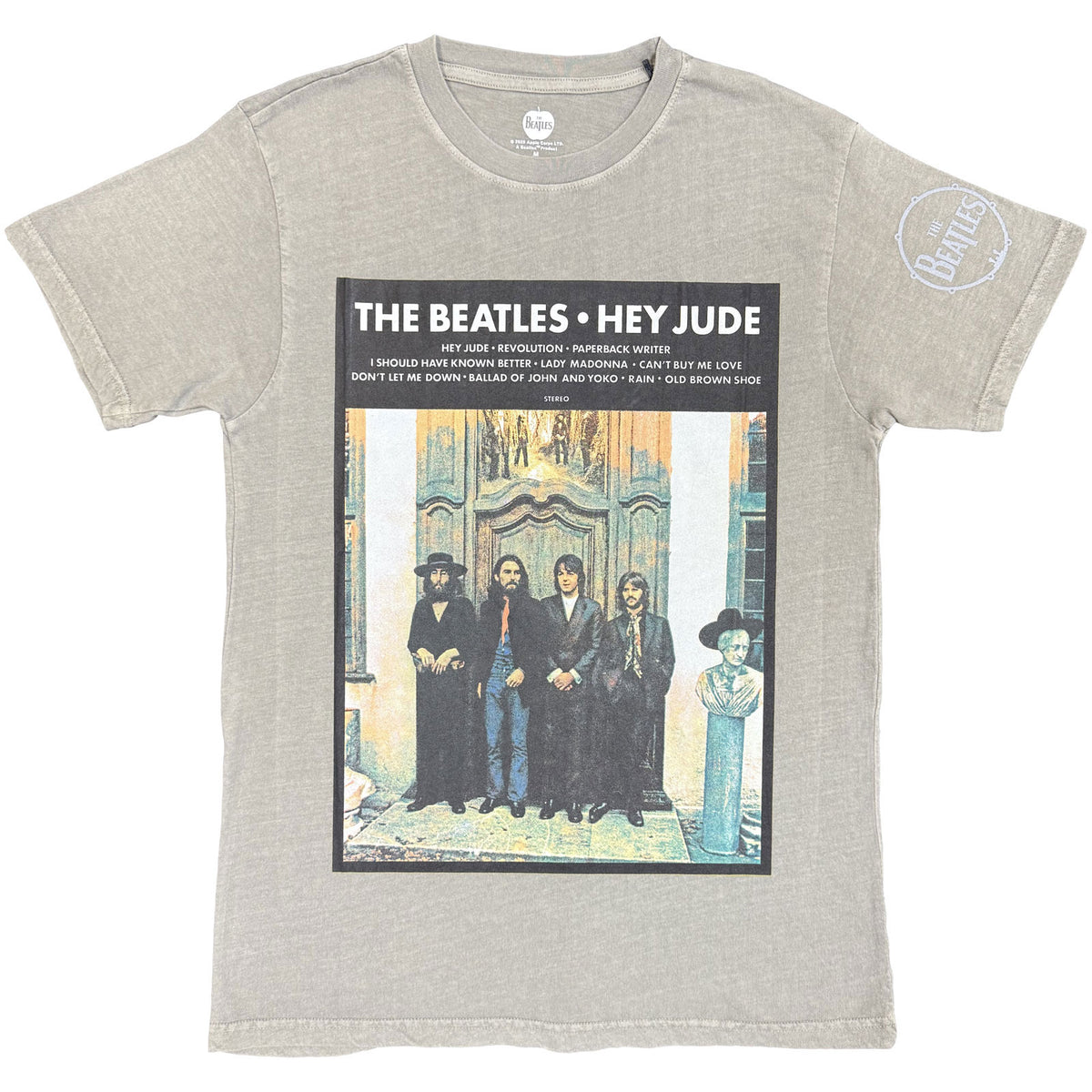 THE BEATLES - DOORWAY - T-Shirt Grey