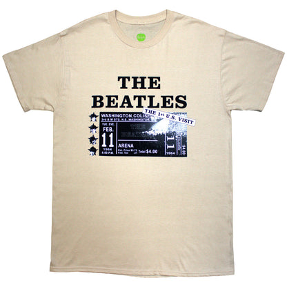 THE BEATLES - WASHINGTON '64 PROMO & SETLIST - T-Shirt Neutral