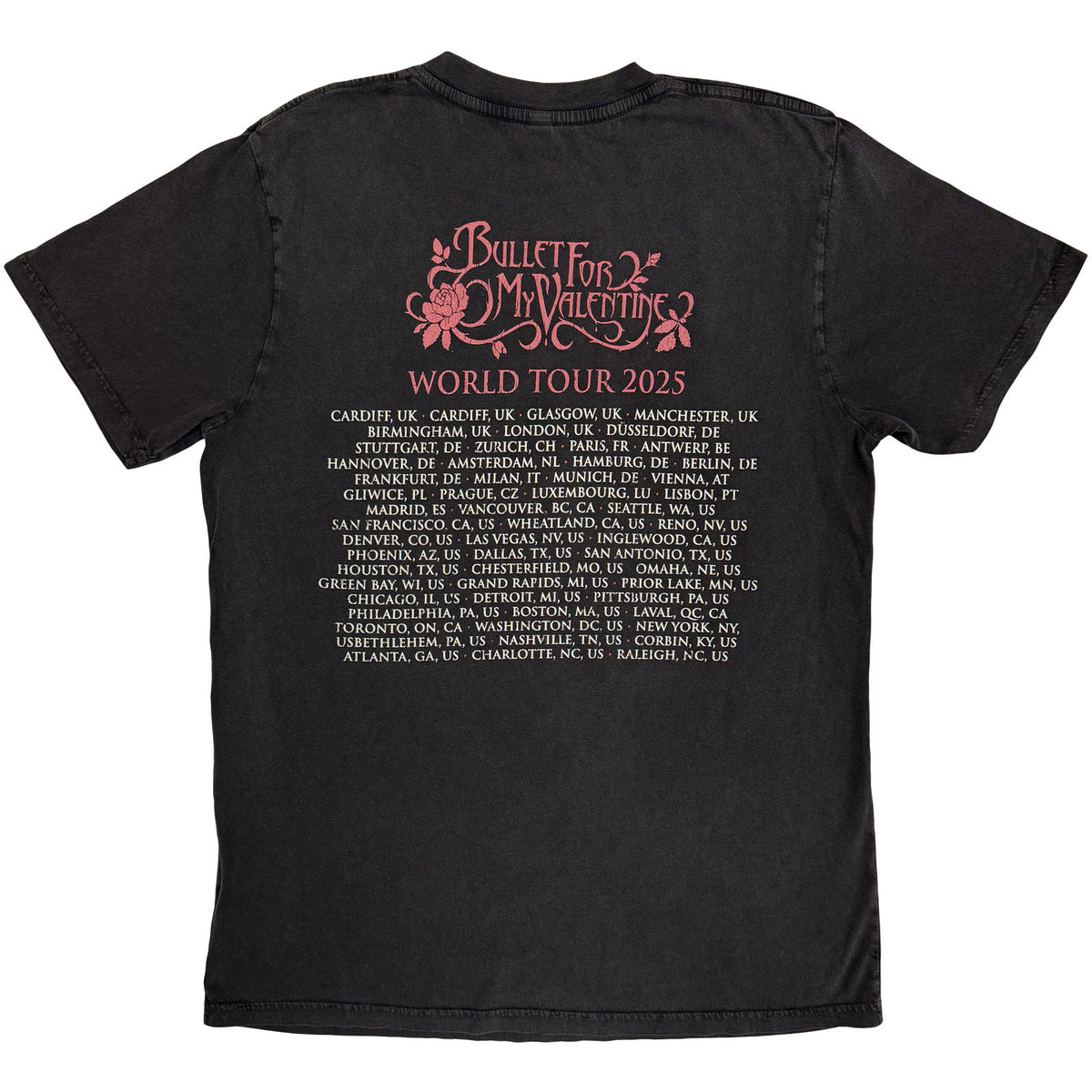 BULLET FOR MY VALENTINE - TEARS DON'T FALL - T-Shirt Black