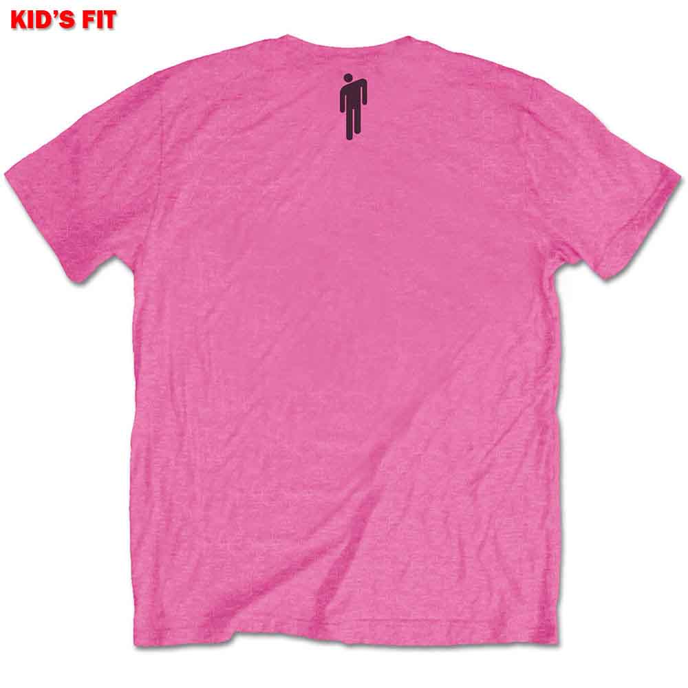 BILLIE EILISH - RACER LOGO & BLOHSH - Kids T-Shirt Pink