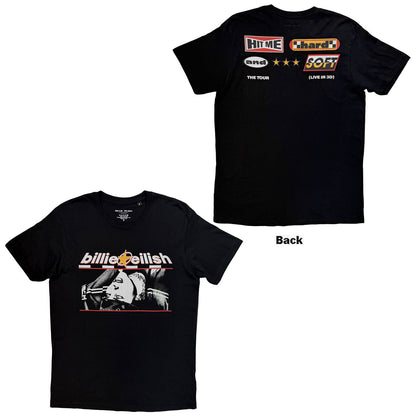 BILLIE EILISH - RACER GRAPHIC - T-Shirt Black