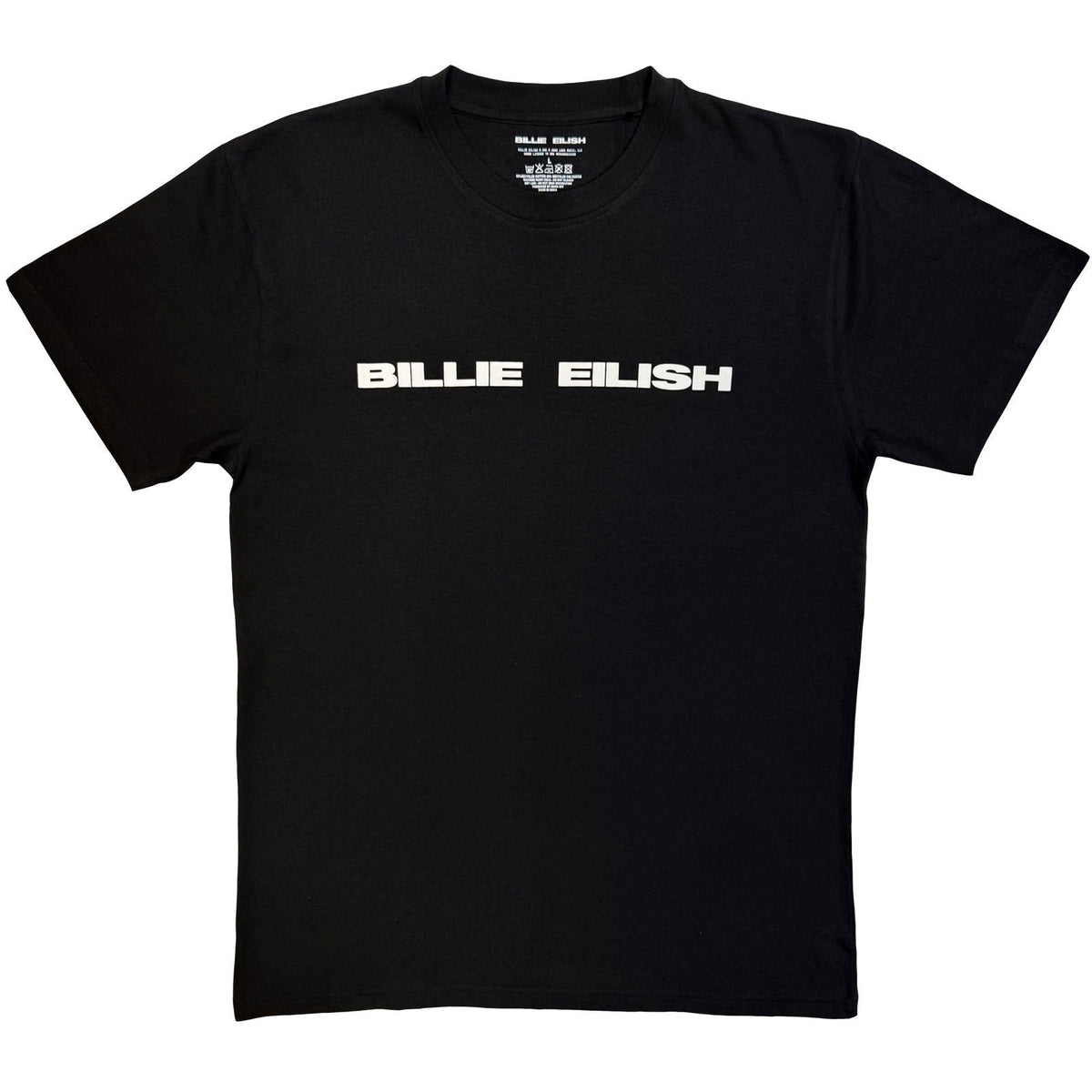 BILLIE EILISH - LOGO MONO - T-Shirt Black