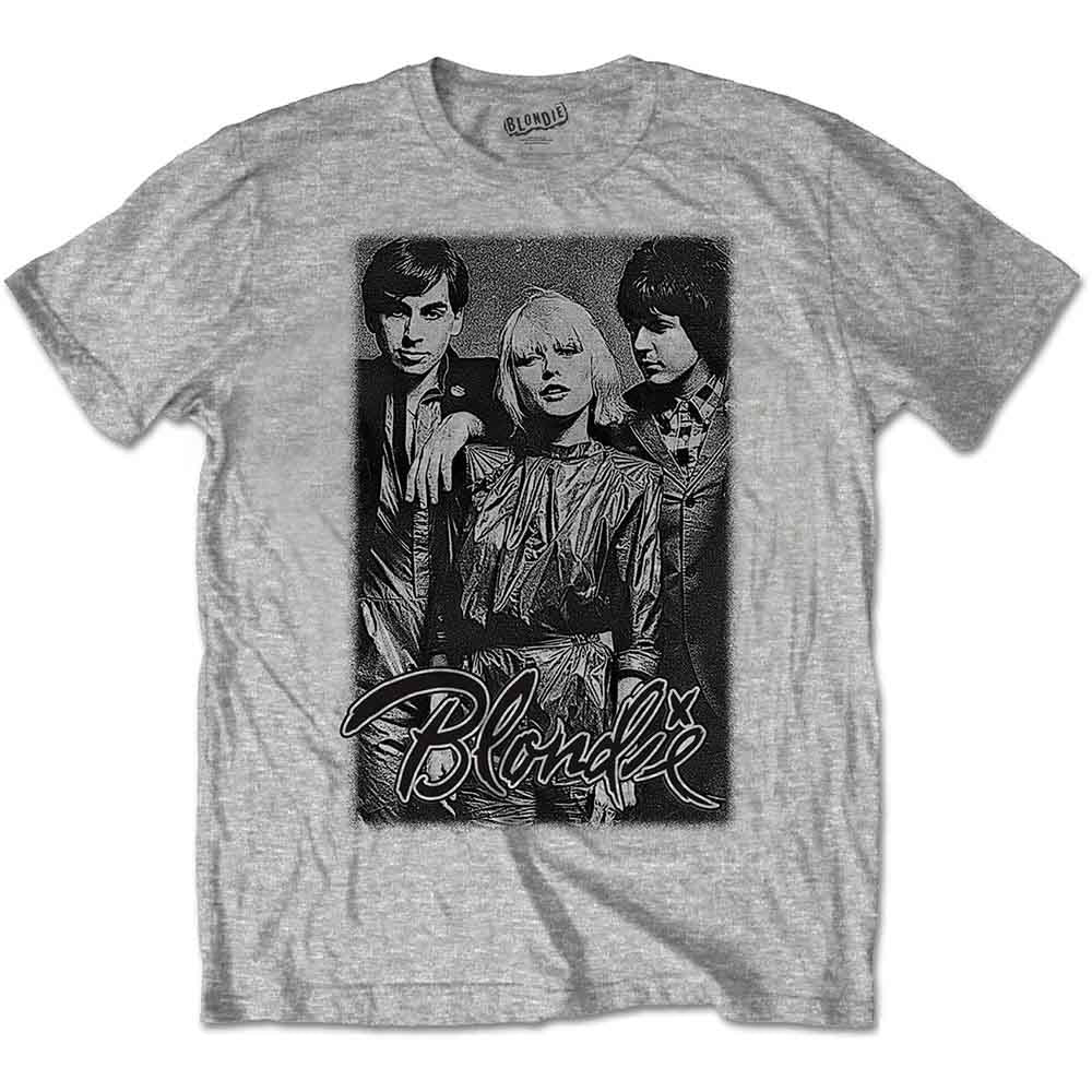 BLONDIE - BAND PROMO - T-Shirt Grey