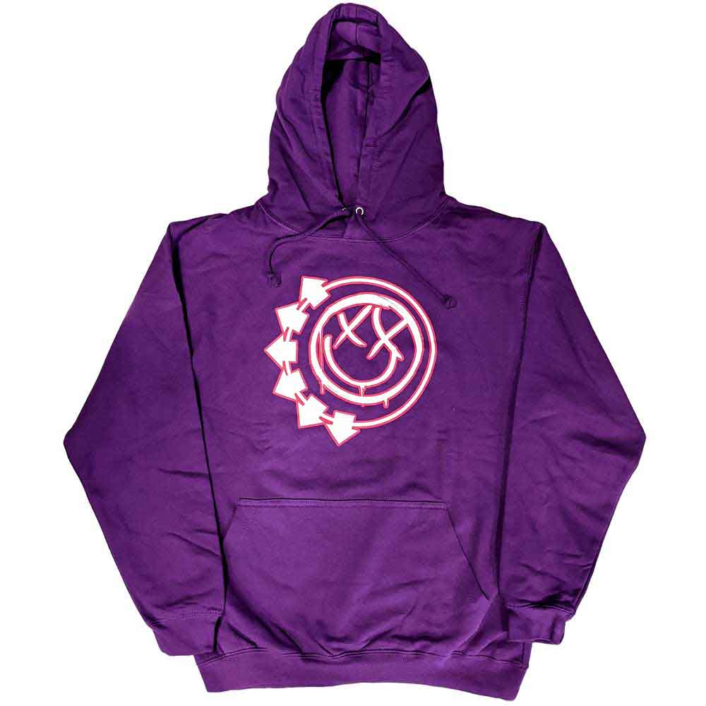 BLINK-182 - SIX ARROW SMILE - Pullover Hoodie Pink