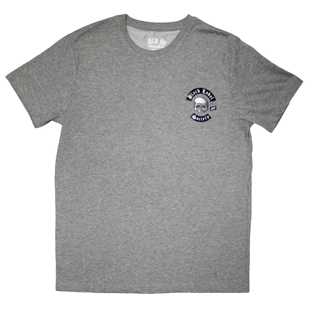 BLACK LABEL SOCIETY - MINI SKULL LOGO - T-Shirt Grey