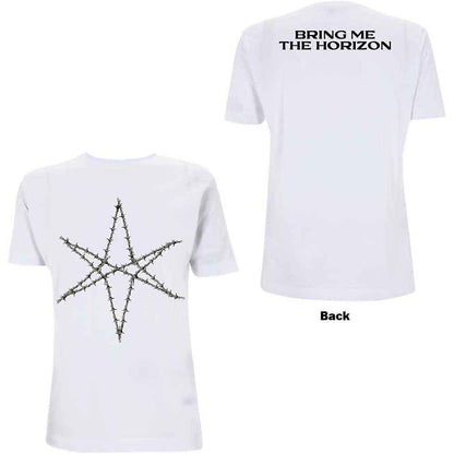 BRING ME THE HORIZON - BARBED WIRE - T-Shirt White