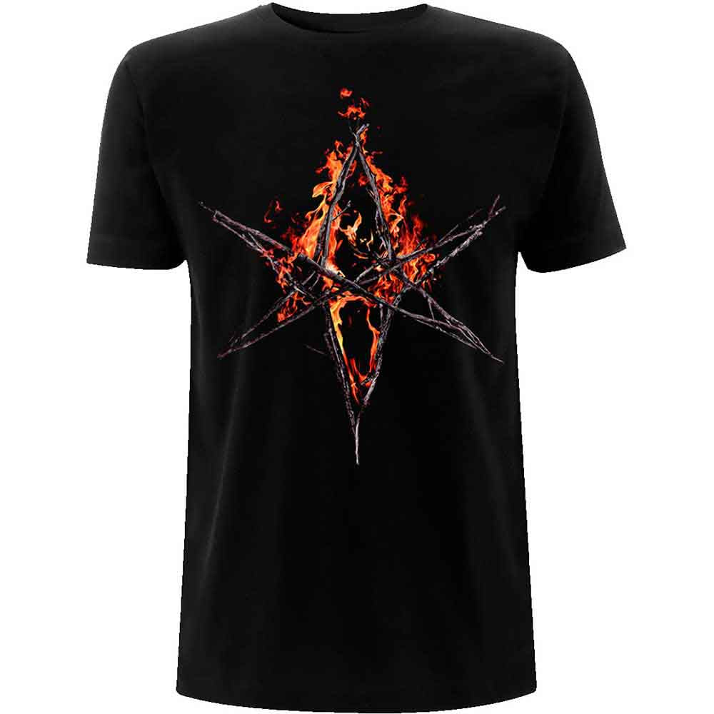 BRING ME THE HORIZON - FLAMING HEX - T-Shirt Black