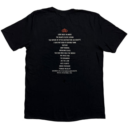 DAVID BOWIE - DALLAS '95 - T-Shirt Black