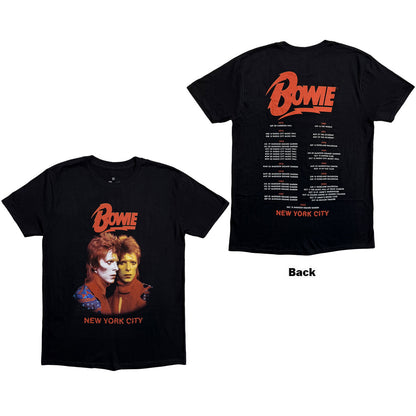 DAVID BOWIE - NEW YORK CITY - T-Shirt Black