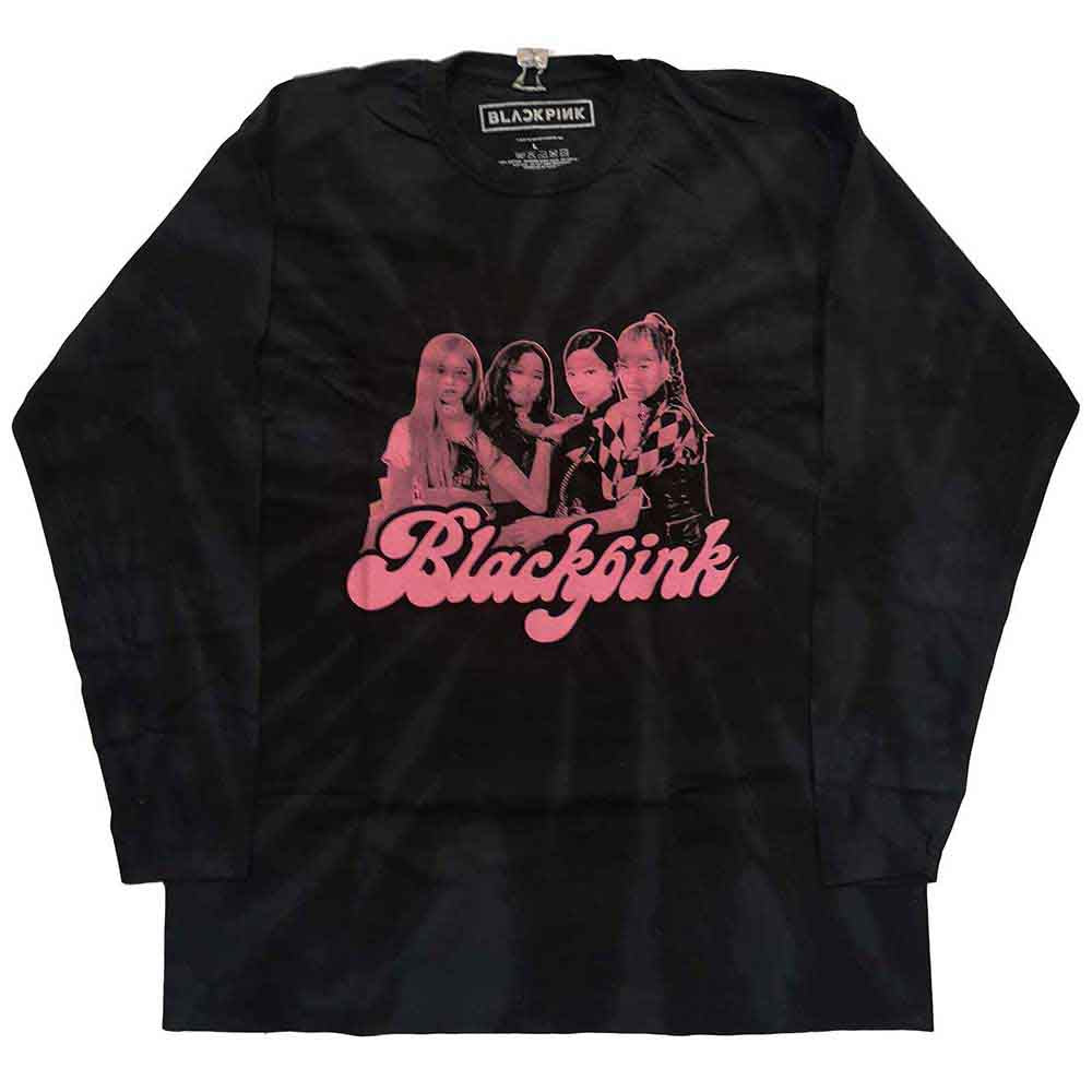 BLACKPINK - PHOTO - Long Sleeve T-Shirt Black