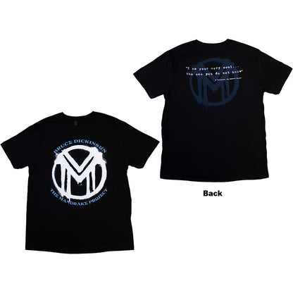 BRUCE DICKINSON - THE MANDRAKE PROJECT - T-Shirt Black