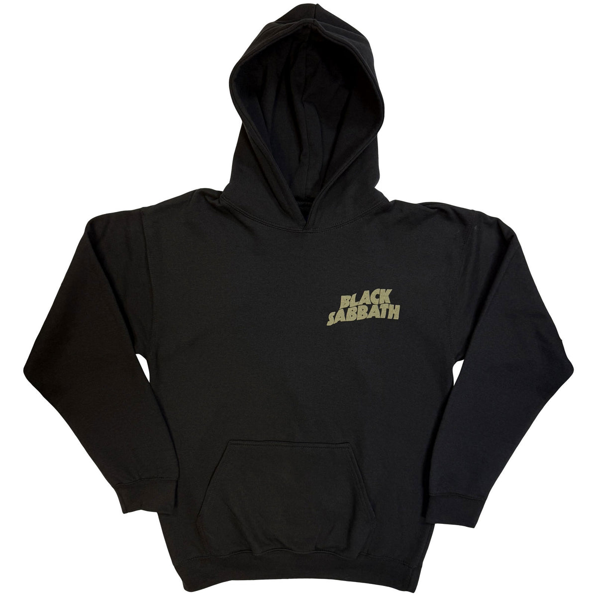 BLACK SABBATH - POCKET LOGO US TOUR '78 - Pullover Hoodie Black