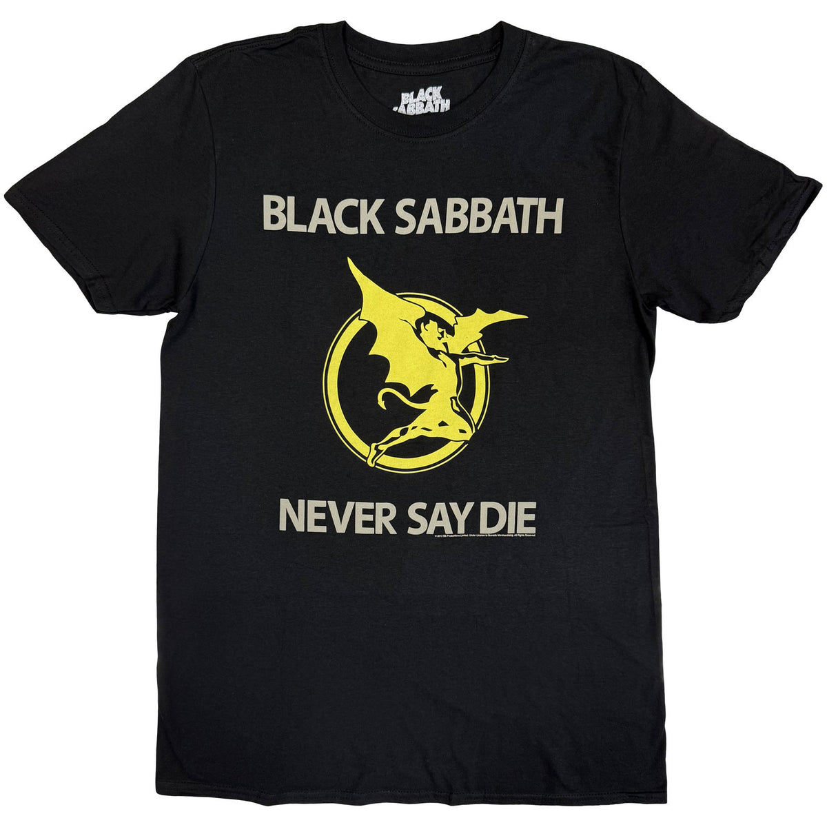 BLACK SABBATH - NEVER SAY DIE - T-Shirt Black