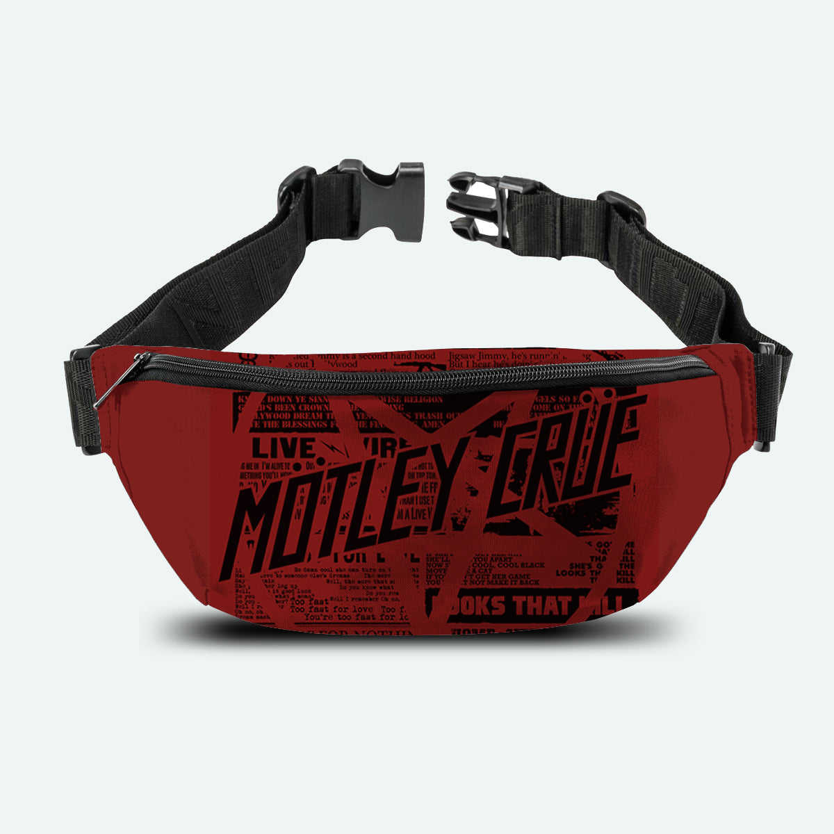 Rocksax Mötley Crüe Bum Bag (Fanny pack) - Girls Live