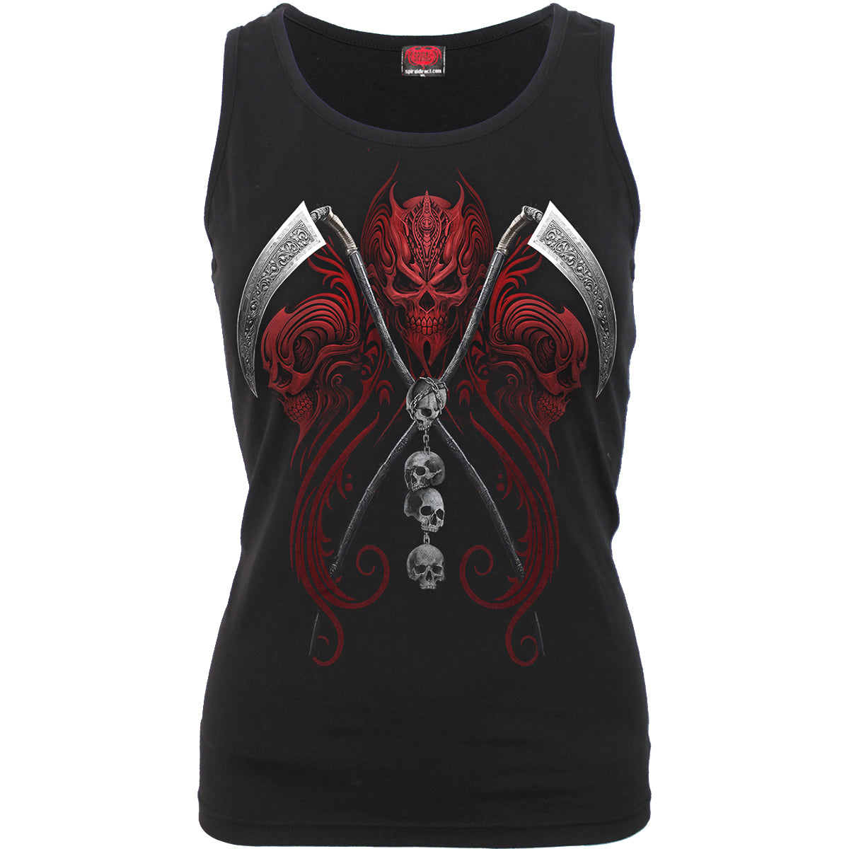 REAPERESS - Razor Back Top Black
