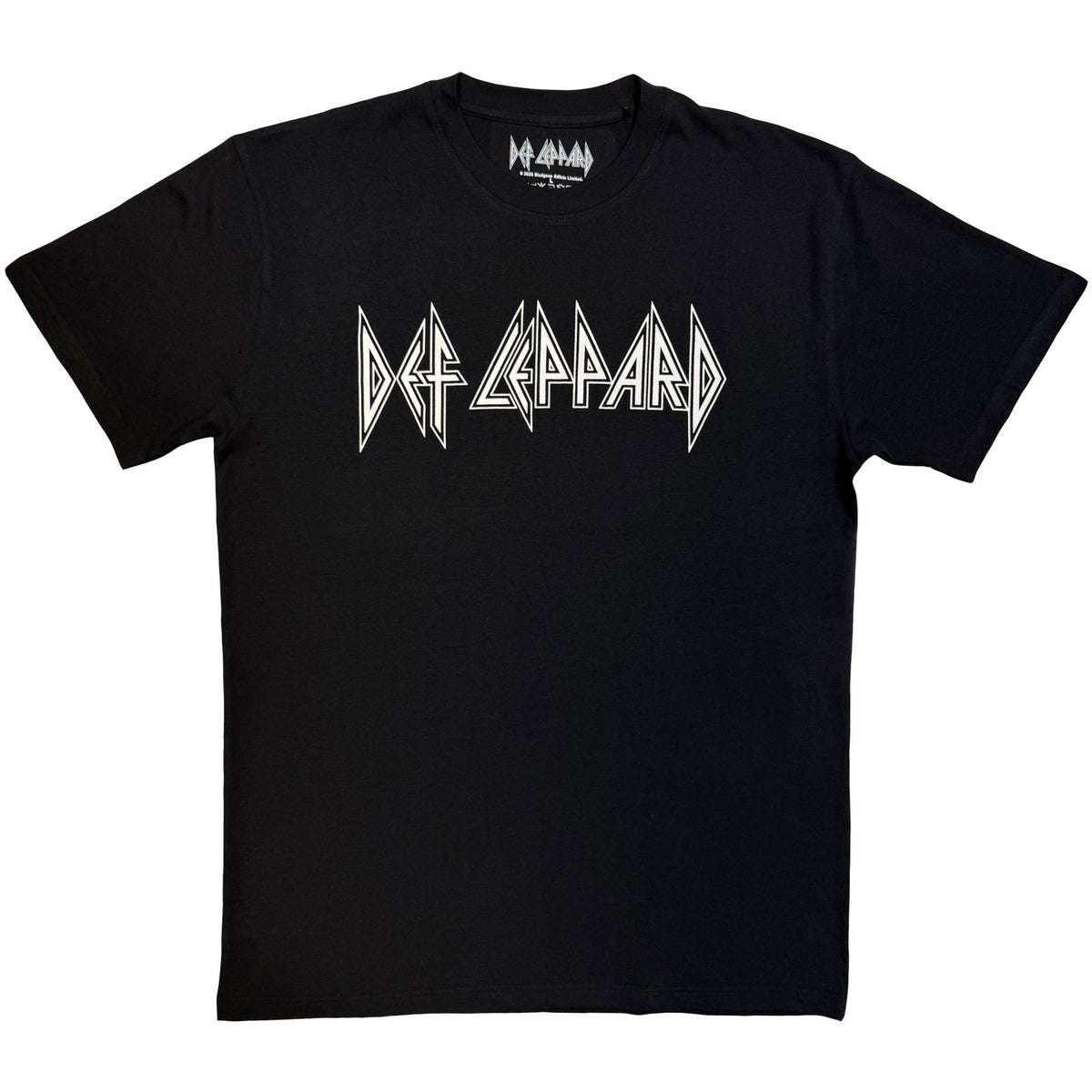DEF LEPPARD - LOGO MONO - T-Shirt Black