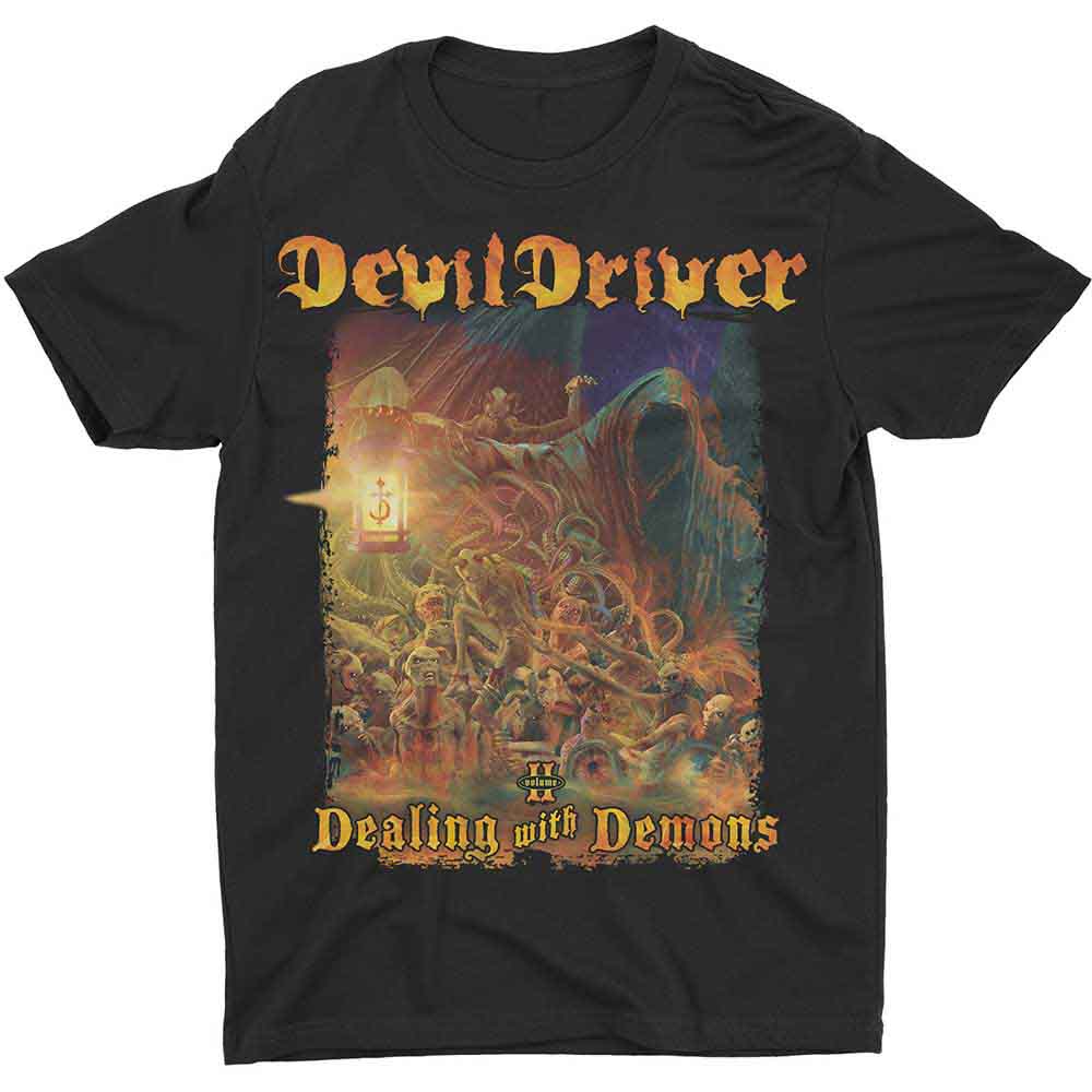 DEVILDRIVER - BORROWED - T-Shirt Black