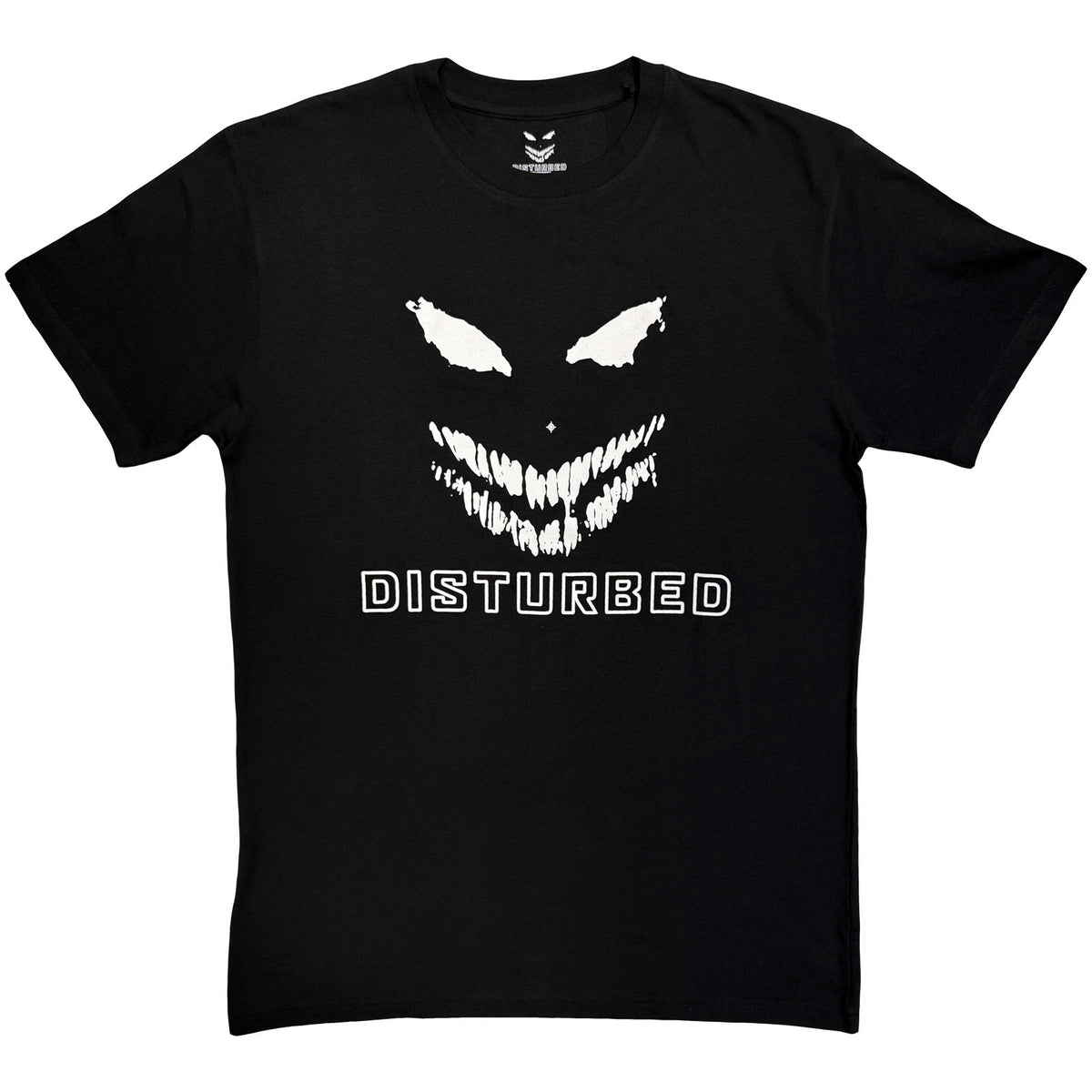DISTURBED - LOGO MONO - T-Shirt Black