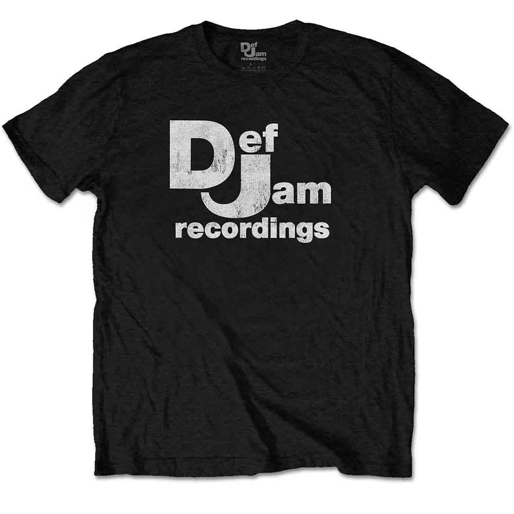 DEF JAM RECORDINGS - CLASSIC LOGO - T-Shirt Black
