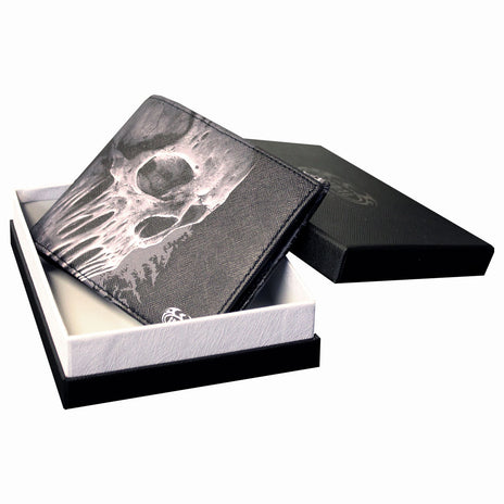 BAT CURSE - Portafoglio bi-fold con blocco RFID e confezione regalo