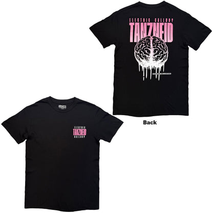 ELECTRIC CALLBOY - TANZNEID MELTING BRAIN F&B - T-Shirt Black