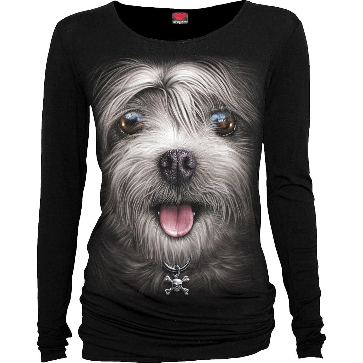 MISTY EYES - Top a sacchetto nero