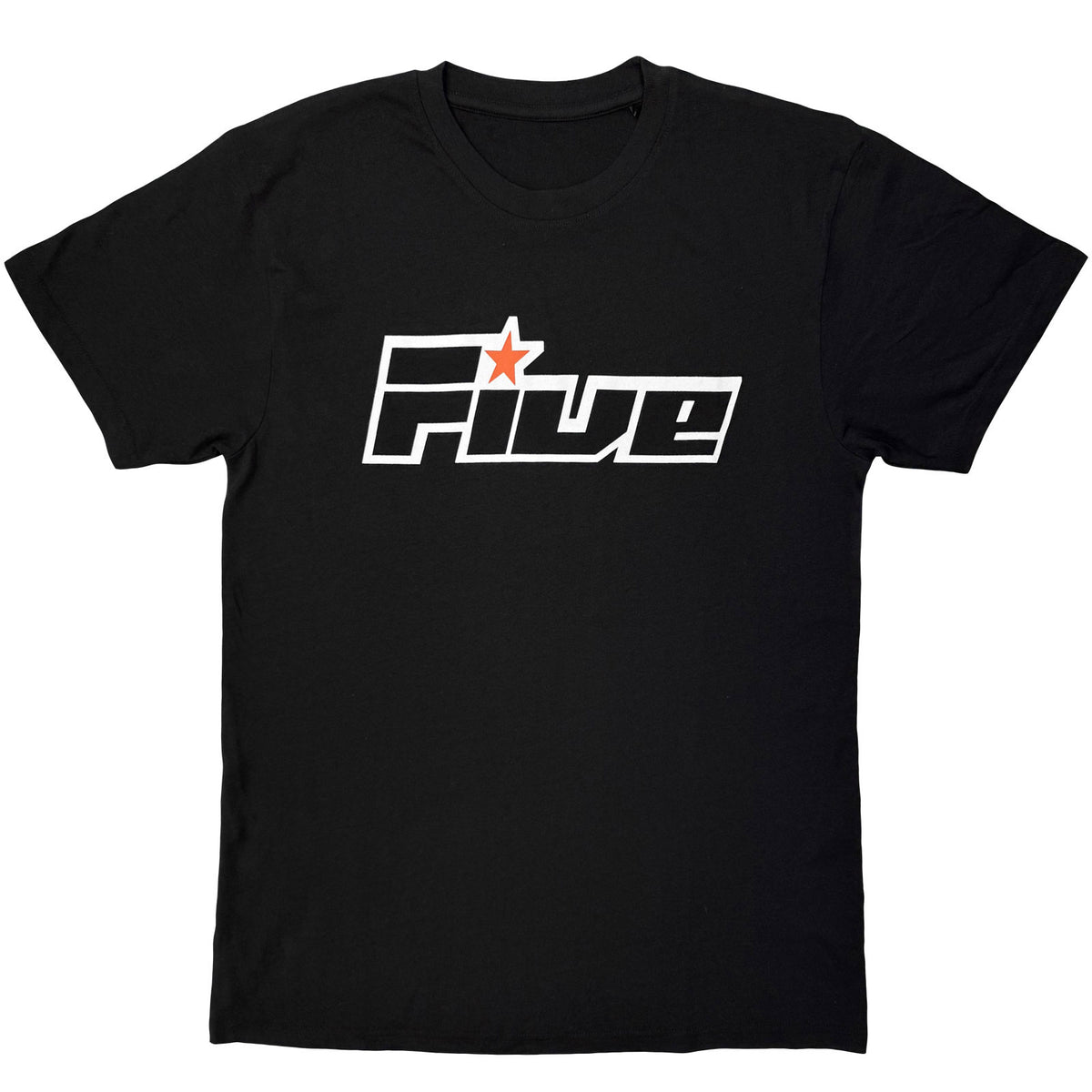 FIVE - LOGO MONO - T-Shirt Black