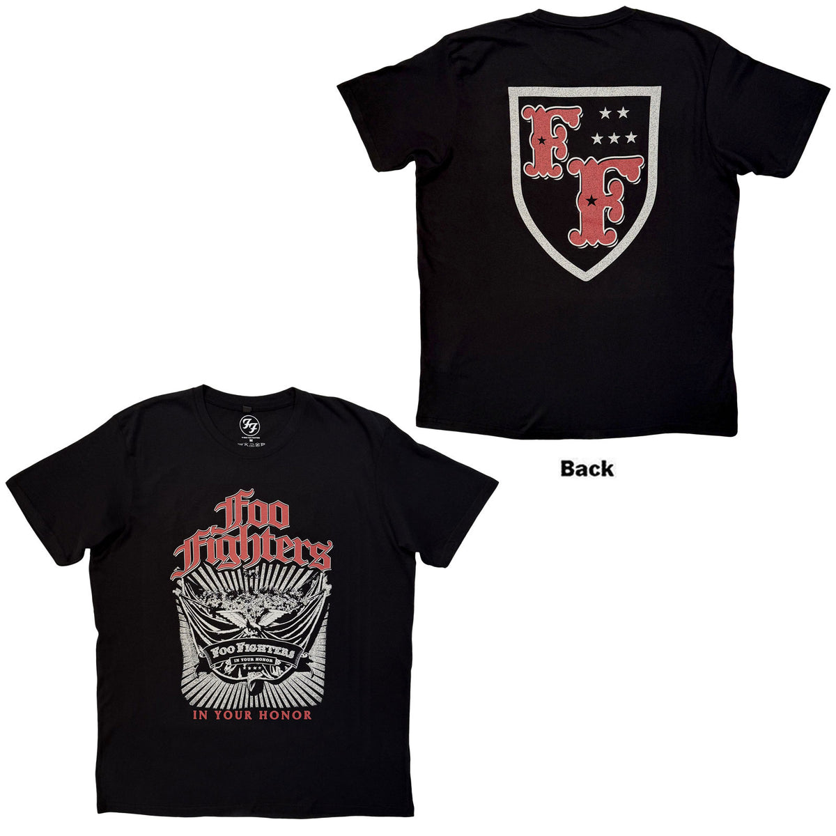 FOO FIGHTERS - IN YOUR HONOUR - Carbon T-Shirt Black