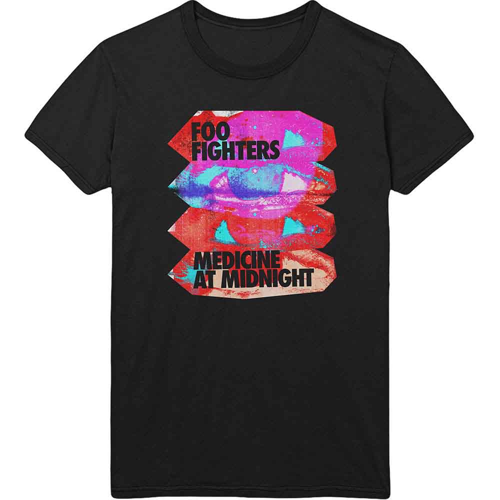 FOO FIGHTERS - MEDICINE AT MIDNIGHT - T-Shirt Black
