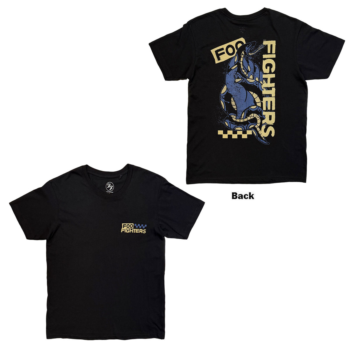 FOO FIGHTERS - SNAKE - T-Shirt Black