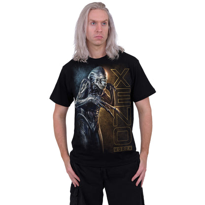 ALIEN - XENO PORTRAIT - Maglietta con stampa frontale nera