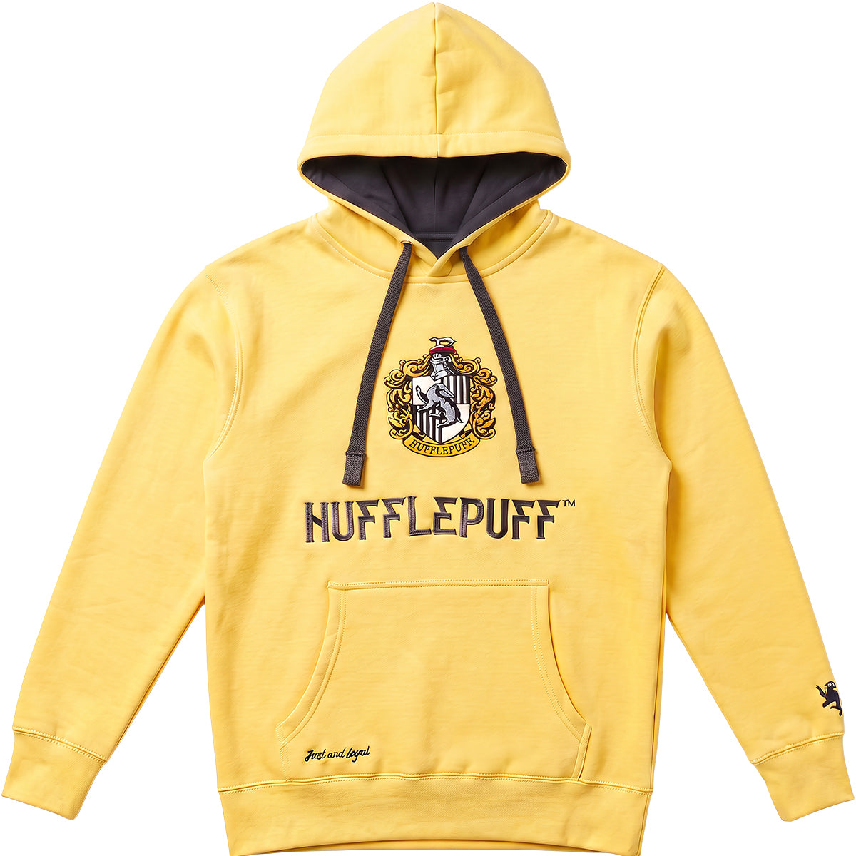 HARRY POTTER - HUFFLEPUFF BICOLORE - Felpa con cappuccio gialla con bordi neri