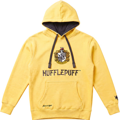 HARRY POTTER - HUFFLEPUFF BICOLORE - Felpa con cappuccio gialla con bordi neri