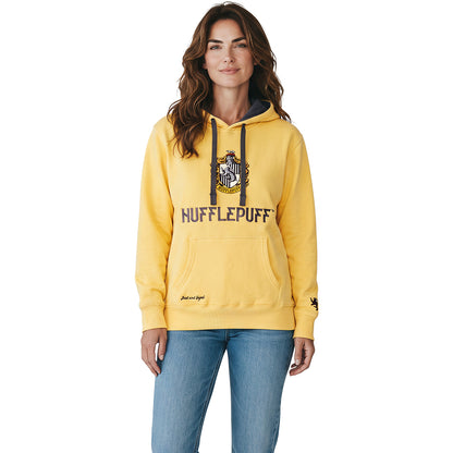 HARRY POTTER - HUFFLEPUFF BICOLORE - Felpa con cappuccio gialla con bordi neri
