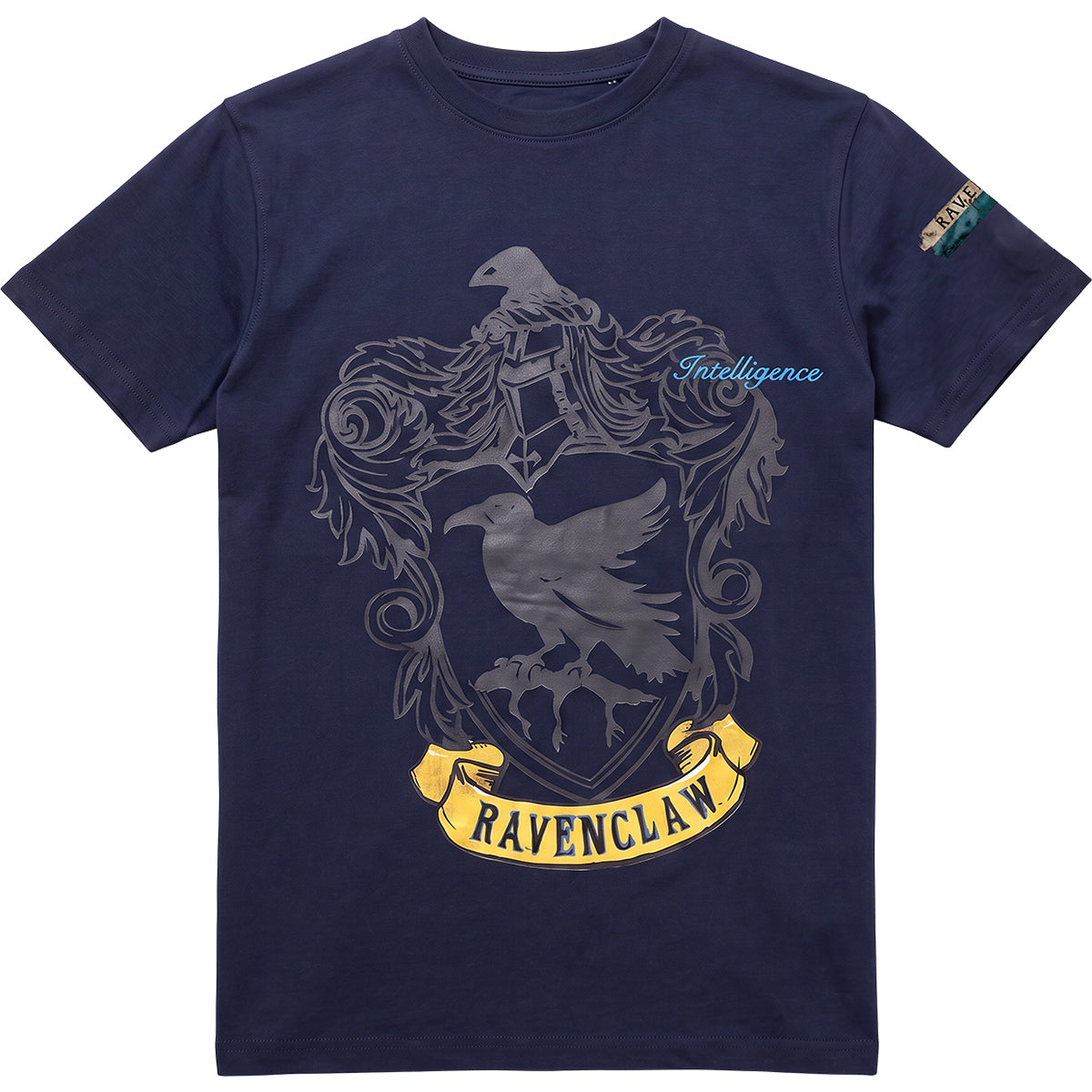 HARRY POTTER - EMBLEMA DI CORVINTO - Maglietta blu scuro