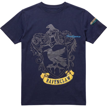 HARRY POTTER - EMBLEMA DI CORVINTO - Maglietta blu scuro