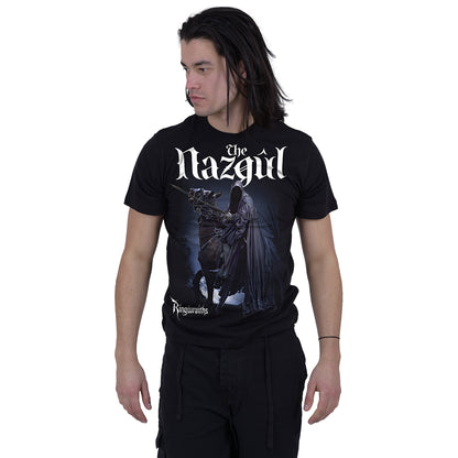 LOTR - THE NAZGUL - RINGWRAITHS - Maglietta con stampa frontale nera