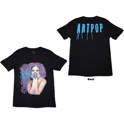 LADY GAGA - ARTPOP GOGGLES - T-Shirt Black