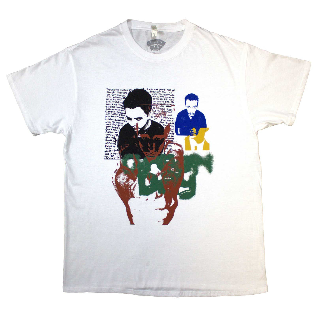 GREEN DAY - SPRAY PAINT - T-Shirt White