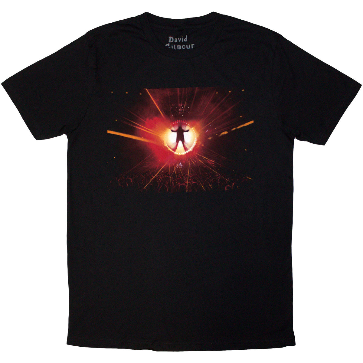 DAVID GILMOUR - LUCK & STRANGE STAGE SHOT - T-Shirt Black